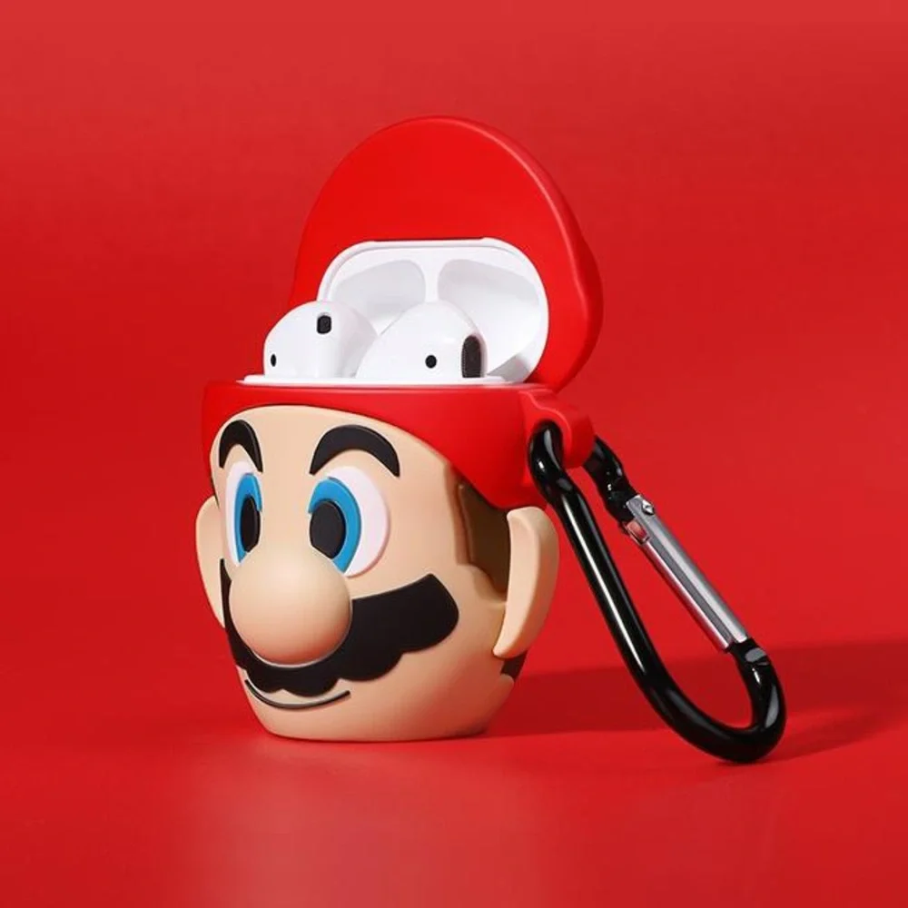 Cartoon Mario AirPods Case
